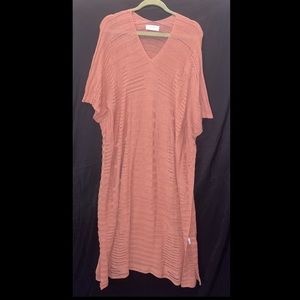 MerSea Women’s Souk Knit Tunic Cover Up, Pink